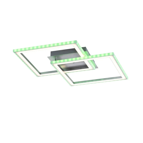 Plafon sterowany pilotem FELIX srebrna 14634-55 1xLED 35W 2700-5000K z regulacją barwy