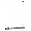 Wisząca lampa belka Lilt 2010603051 LED 28W 2700K nad wyspę szary