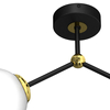 Loftowa lampa sufitowa JOY MLP7459 Milagro szklane kule białe