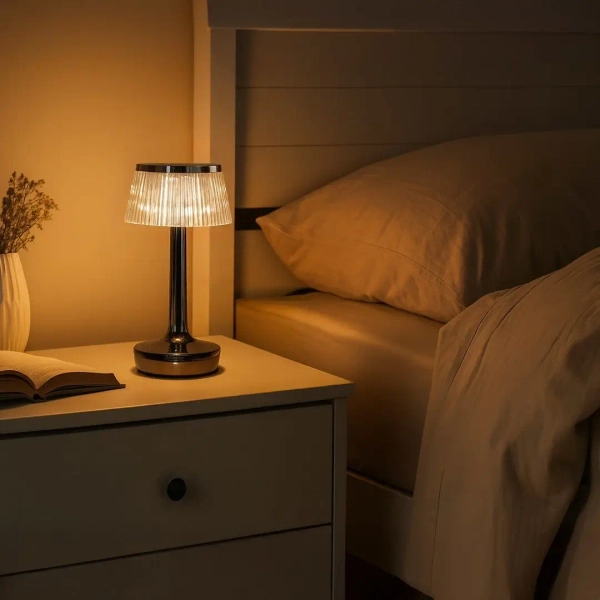 Nowoczesna lampka nocna Easy ML2288 LED 1,5W 3000-6000K USB-C czarny