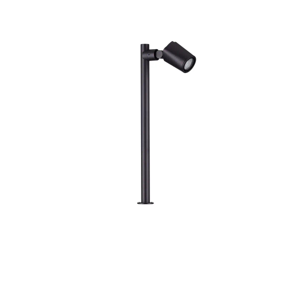 Stojąca lampa z regulacją do ogrodu TRASERA LE75163 IP65 czarna