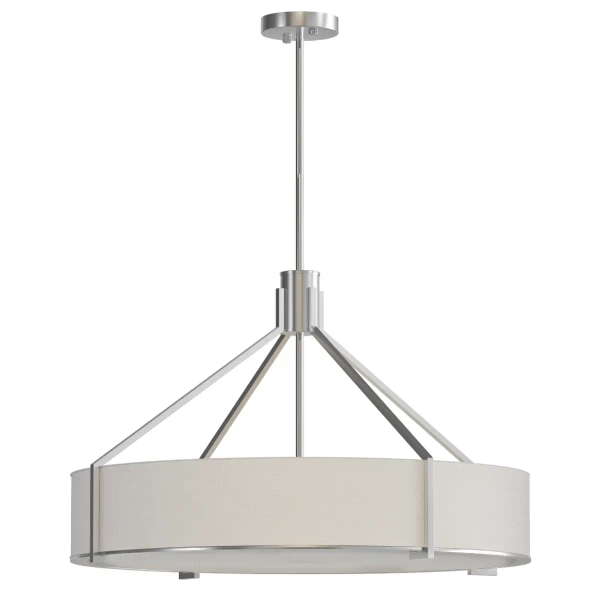 Żyrandol nad stół do jadalni Doretto Satin Nikiel 70 OR85655 nikiel