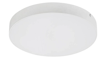 Sufitowa LAMPA plafon TARTU 7893 Rabalux metalowa OPRAWA okrągła LED 18W 2800K - 6000K plafoniera do łazienki IP44 biała