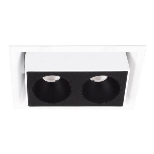 Podtynkowa lampa z zasilaczem i modułem LED Modular H180.02 + HM180 2L + HT180 6W ON/OFF Maxlight LED 6W 3000K czarna biała