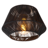 Bawełniana lampa sufitowa Jessica 10121/30/30 na przedpokój czarna