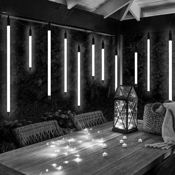 Ogrodowa lampa wisząca Natsu 9900 Shilo LED 8W sopel IP44 antracyt