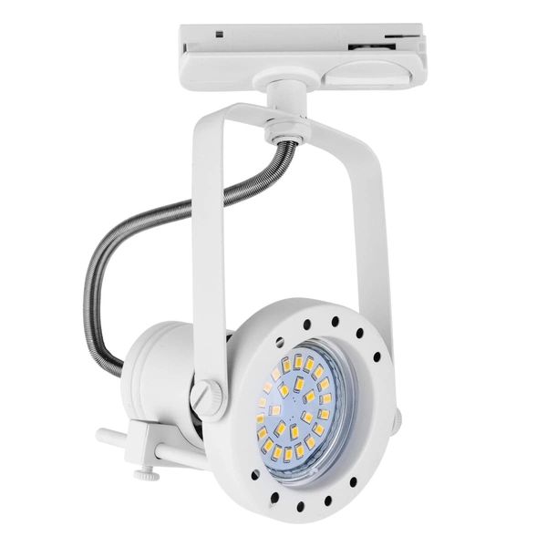 Okrągła lampa do szynoprzewodu Tracer 4065 TK Lighting metalowa biała