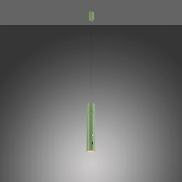 Wisząca lampa ATTACH 18281-43 Just Light LED 3W 3000K sopel zielony