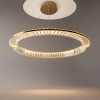 Lampa pierścieniowa wisząca Krone P097PL-L45BS3K LED 45W 3000K mosiądz