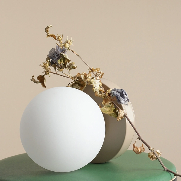 Lampa biurkowa Ball Table 1076B17_S do nauki beżowa