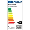 Okrągła lampa na ścianę SHADOW MSE1501100497 LED 8W 3000K czarny