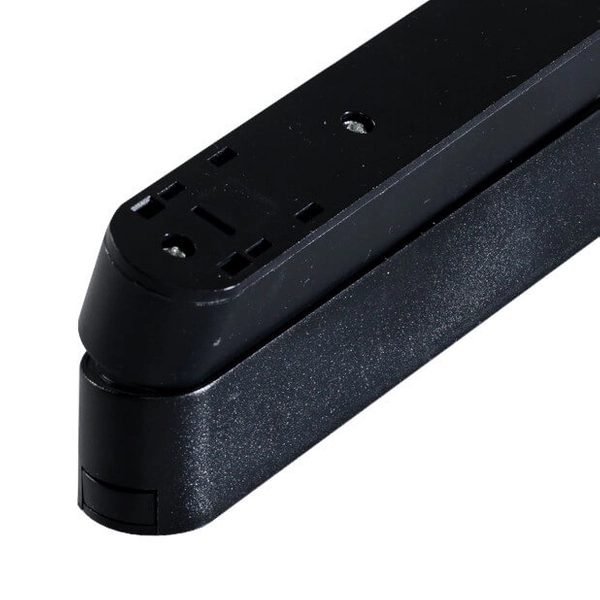 Adapter natynkowy Gamma AZ5311 metalowy 1-faz czarny