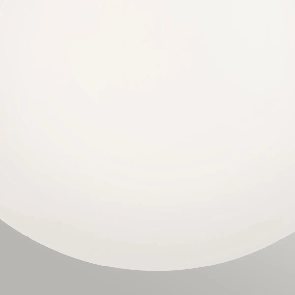 Minimalistyczna sufitowa lampa Albers KL-ALBERS-F-G-BK kula czarna