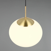 Lampa wisząca nad wyspę FOMENTO 363100108 Trio zwis bańka biały złoty outlet