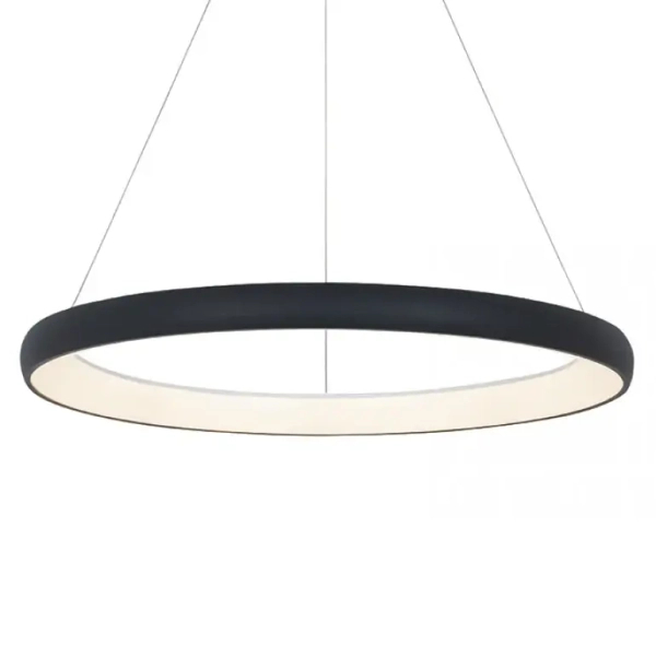 Wisząca ledowa lampa 2060 LED 60W 3000K do przedpokoju czarny