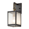 Klasyczna lampa elewacyjna QN-LAHDEN2-S-WZC IP44 czarna