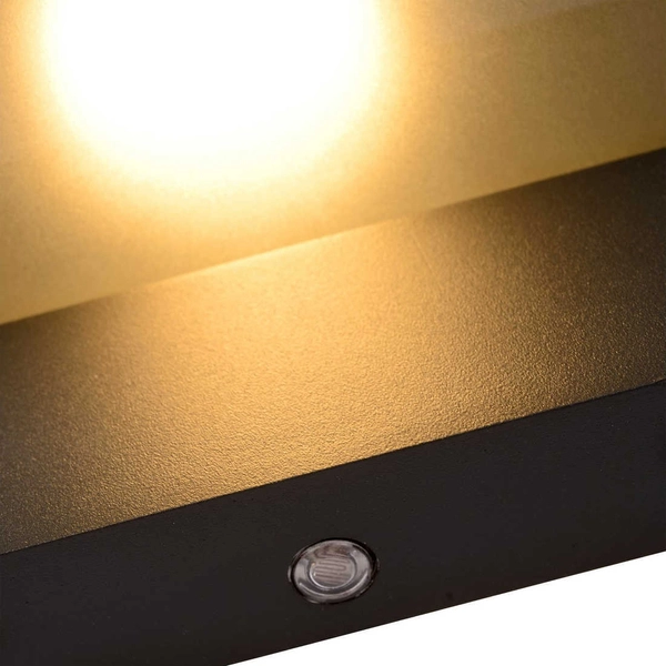 Ogrodowa lampa ścienna LIAM 29898/01/29 z czujnikiem antracyt outlet