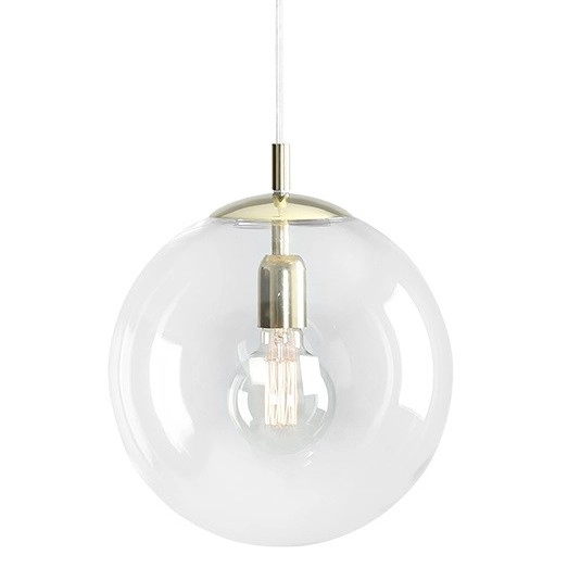 Szklana kula wisząca GLOBUS 562G10 Aldex zwis do salonu ball