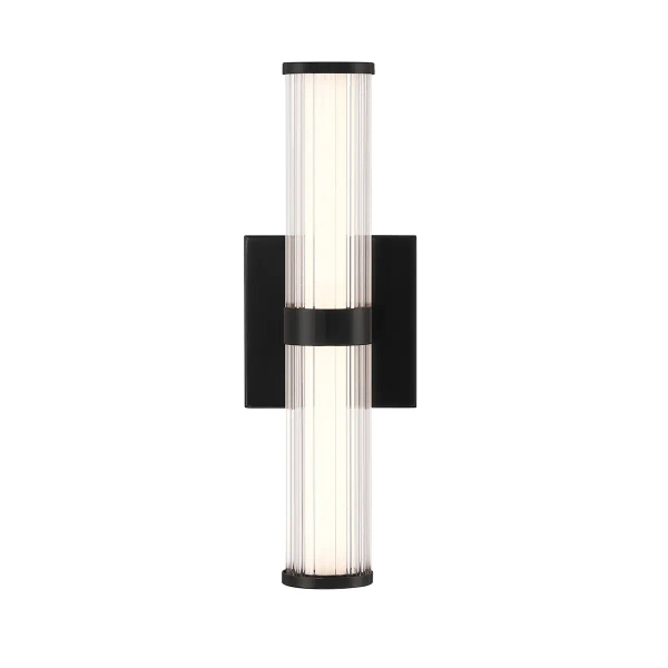 Łazienkowy kinkiet Fayton QN-FAYTON-S-BK LED 14W 3000K IP44 rurka czarny