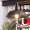 Metalowa lampa nad stół Retro ABR-RRP-C-E27 Abruzzo wisząca czarny