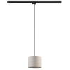 Szynowa lampa jednofazowa wisząca Tracer 10678 tuba szary