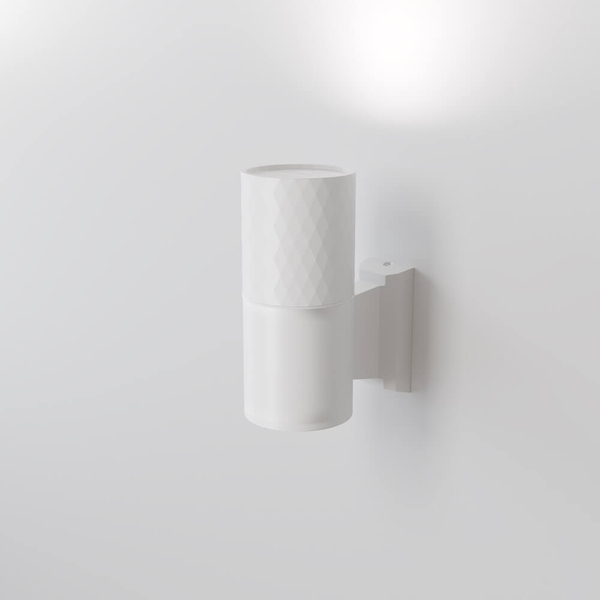 Ścienna lampa zewnętrzna Bowery O583WL-01W Maytoni IP54 biały