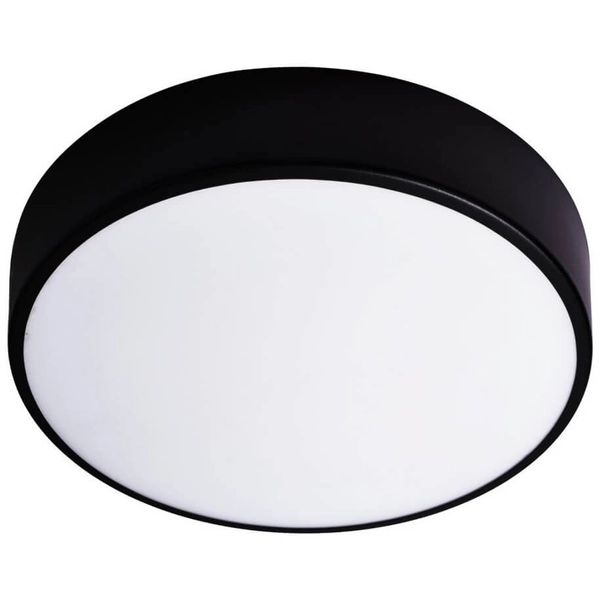 Przysufitowa lampa czarna 137623619785 plafon do sypialni z sensorem ruchu