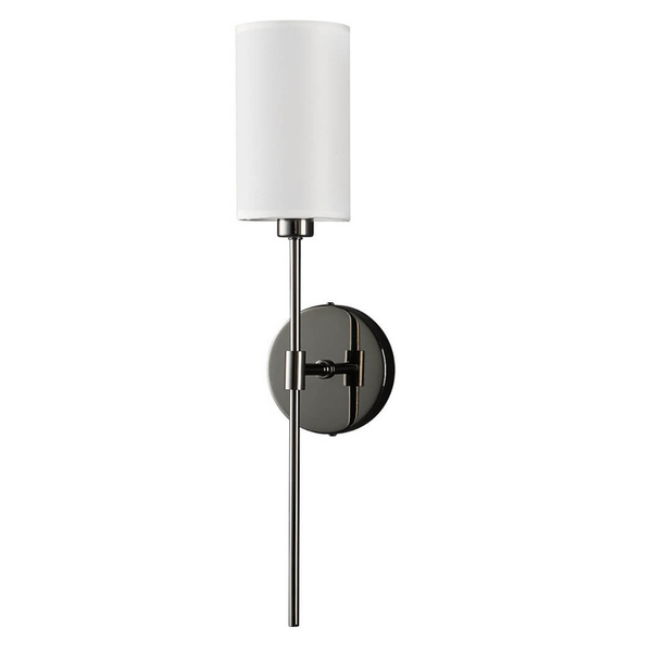 Kinkiet ścienny abażurowy DARLING ST-9501W BLACK czarny biały