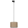 Wisząca lampa szynowa 1-fazowa Tracer 10672 z abażurem brązowa