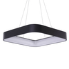 Czarna lampa wisząca Solvent czarna LED 32W nad stół
