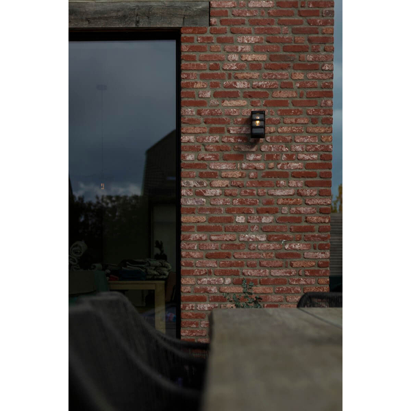 Loftowa lampa ścienna DALTON 5214501330 IP44 przezroczysta czarna