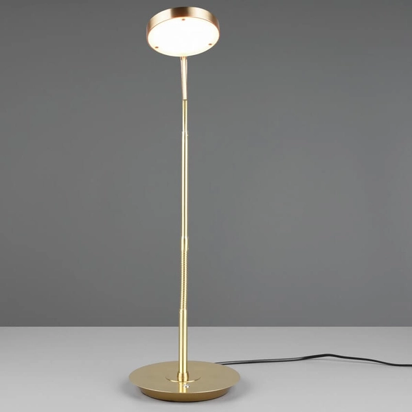 Biurkowa lampka z regulacją MONZA 523310108 LED 12W 2300-4000K złoty