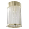 Nowoczesna lampa sufitowa Fiatto PL Old Gold 8 OR86096 szklana złota