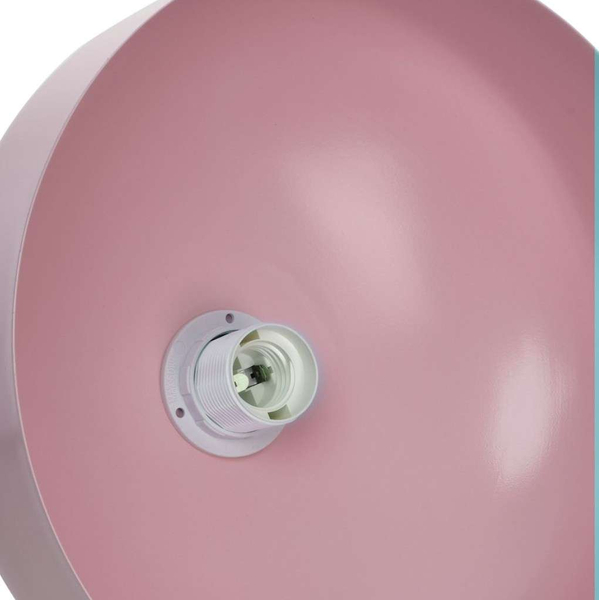Wisząca LAMPA loft MALMO MLP6199 Milagro metalowa OPRAWA zwis różowy