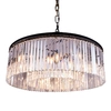 Salonowa lampa wisząca CGHEREROUNDD80 crystal glamour stal