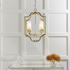 Lampa wisząca Edrea 81914 Endon metalowa glamour mosiądz