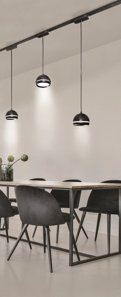 Ledowa lampa sufitowa Neo AZ5128 10W do systemu szynowego 1-faz czarna