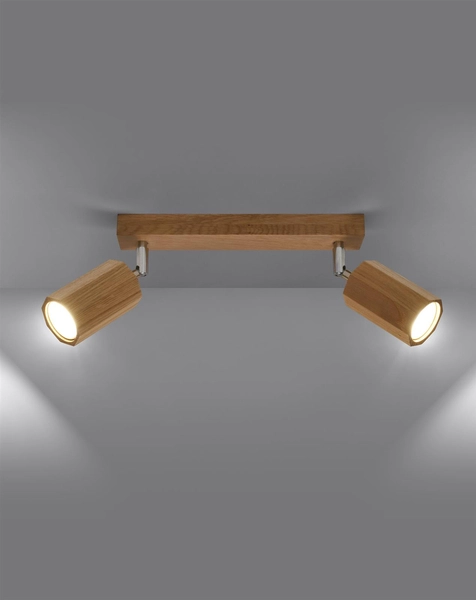 2-punktowa lampa sufitowa SL.1029 skandynawska do salonu