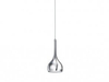 Wisząca lampa nowoczesna Soul kropla do sypialni chrom