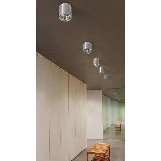 Lampa sufitowa Mini Bross AZ3857+AZ3217 z żarówką do przedpokoju biała