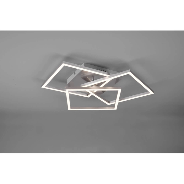 Lampa sufitowa CHOROS DL107-62883 LED 27W 2700 - 6000K kwadratowa srebrny