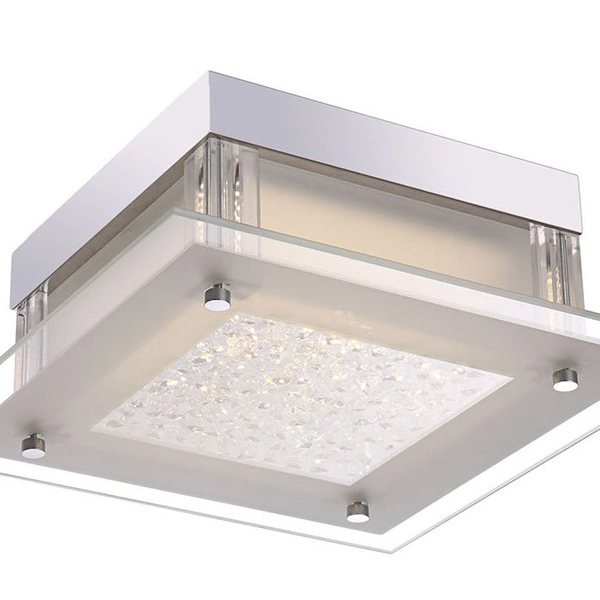 Kwadratowa LAMPA ścienna VETTI C47111-1 Italux kinkiet OPRAWA sufitowa LED 12W 4000K plafon biały