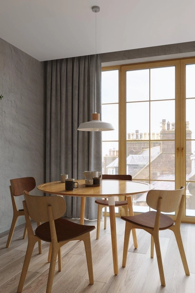 LAMPA wisząca SL.0282 okrągła OPRAWA betonowy zwis skandynawski beton