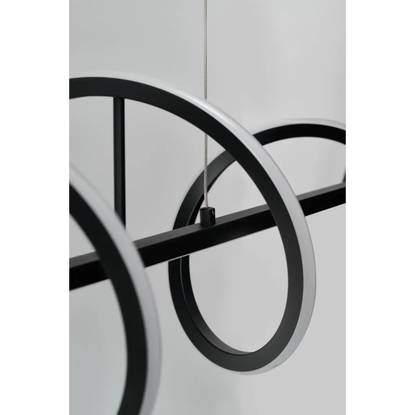 Spiralna lampa wisząca MEMPHIS AZ6815 LED 55W 3000K czarna