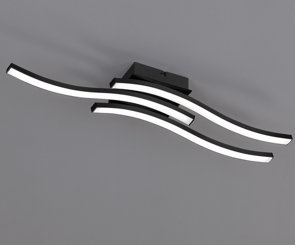 Przysufitowe listwy czarne NORVE DL132-62473 plafon LED 5W 3000K