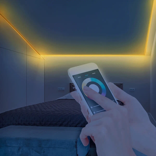 Pasek LED Wi-Fi SMART RGB 6,5W 313904 Polux 540lm taśma 2m 4000K biała