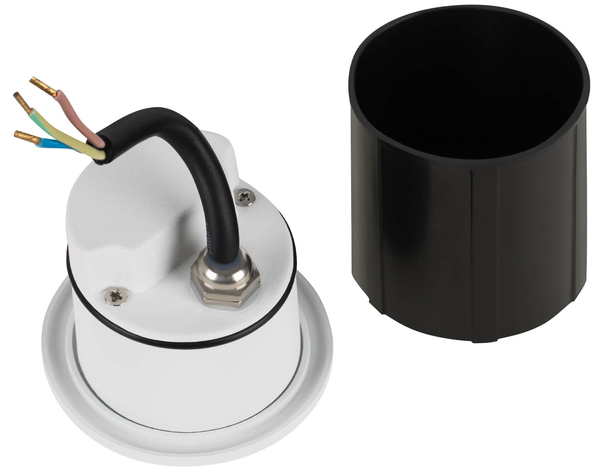 Ogrodowe oczko schodowe Lock O014SL-L3W3K LED 3W 3000K IP54 białe