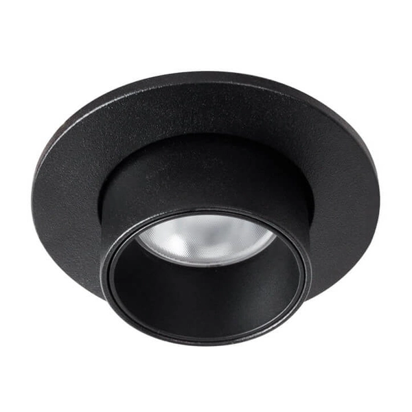 Regulowana lampa podtynkowa HALO H0129 Maxlight LED 6W 3000K sopel czarny