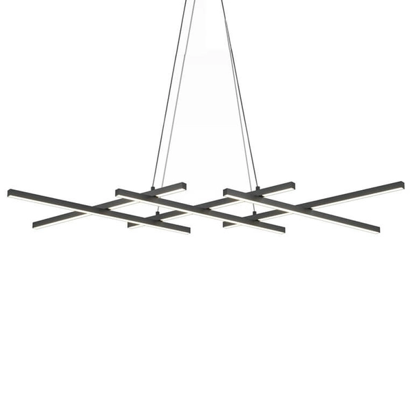 Nowoczesna lampa wisząca Halo MOD244PL-L50BK Maytoni LED 40W 4000K czarna