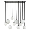 Lampa sufitowa kule kaskada Tulia 33491 Sigma szklany mleczny klosz